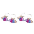 thumbnail image 4 of Sonducket Pendientes de araña Moda Bohemia Étnica Abanico Borla Oreja Cuelga Aro Pendiente Día de San Valentín Niñas Accesorios de boda Type6 NO6 Sonducket CBP455341, 4 of 5