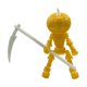 thumbnail image 1 of Adornos de calabazas y calaveras de Halloween con articulaciones móviles y decoraciones navideñas luminosas para el jardín, 1 of 3