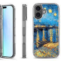 For iPhone 17 Shockproof Protective Phone Case, by OneToughShield - Starry Night Rhone