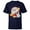 Navy, variant on Disney 100 Goofy You Make Me Laugh Happy Faces Stickers D100 - Short Sleeve T-Shirt for Kids - Customized-Royal