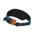 thumbnail image 2 of Fotbe Neon Seahorse Underwater Realm Visera Deportiva con Diseño, Gorra Abierta Ajustable de Algodón para Mujer y Hombre, 2 of 7