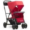 Joovy Caboose Ultralight Graphite Stroller, Red
