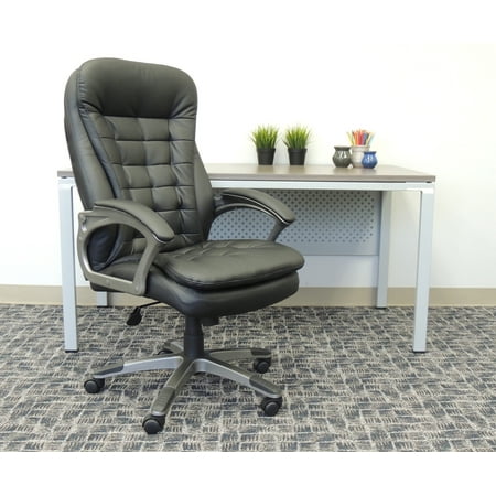 Boss Office Products Black High-Back Executive Chair