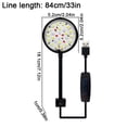 thumbnail image 4 of USB Aquarium Clip Light, 33 Inch Adjustable LED Bar with 4 Colors, Energy-Saving Waterproof Fixture for Home Fish Tanks, 4 of 8