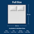 thumbnail image 6 of Everlasting Comfort Full Mattress Protector, Waterproof Bed Bug & Mite Protection Cover, 6 of 10