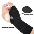 thumbnail image 3 of Guantes de compresión con soporte para pulgar y muñeca, artritis, férula para aliviar el dolor en las articulaciones del pulgar y la muñeca, 3 of 5