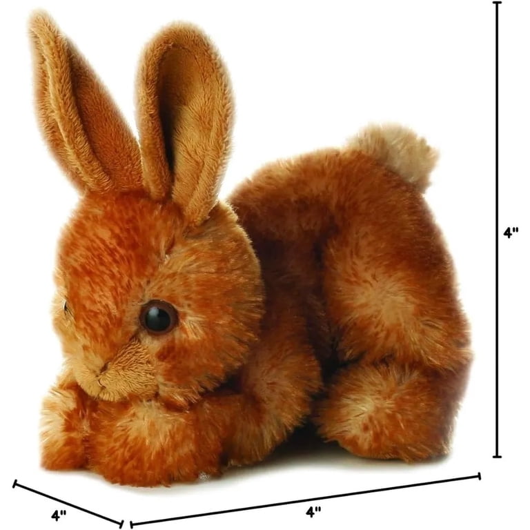 Aurora, Stuffed Animal, 8 Inches, Brown Mini Flopsie‚Ñ¢ Bitty