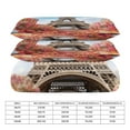 thumbnail image 3 of Eiffel Tower Bedding Sets Twin Duvet Cover 3 Piece Cute Bed Set for Boys Girls Kid, 3 of 6
