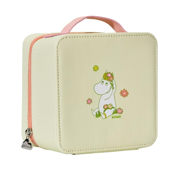 Bolsa de cosméticos dearcloud Moomin Seaside Daisy de piel sintética