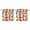 Halloween-themed756, variant on 2 PCS Halloween Tier Curtains Featuring Pumpkin and Skeleton Pattern, Halloween Themed Rod Pocket Kitchen Panels 27.5x36in(70x90cm) Kitchen Curtains