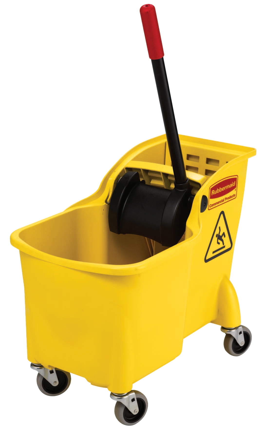 Rubbermaid Commercial Products FG738000YEL Tandem 31Quart Bucket and