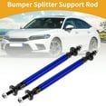 thumbnail image 2 of Unique Bargains 2pcs 100mm/3.94in Adjustable Front Bumper Lip Splitter Strut Support Bars Bule, 2 of 6