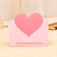 thumbnail image 3 of GOOHOCHY 100 tarjetas de felicitación con forma de corazón, tarjetas de bendición, tarjetas de mensaje en blanco, 3 of 8