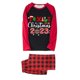 thumbnail image 2 of Conjuntos de pijamas navideños familiares a juego Grinch 2024, pijama de Grinch con parte superior y pantalones de pijama a cuadros, pijama de Grinch para niños y adultos para la familia, Hombres M, 2 of 3