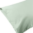 thumbnail image 2 of Unique Bargains Envelope Closure Cotton Durable Easy Care Pillowcases (2 Count) Green Queen, 2 of 6