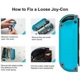 thumbnail image 4 of Metal Lock Buckle Repair Kit for Switch NS Joy-Con DIY Repair Tools Screwdriver Tool Kit Metal Buckle Lock Nintendo Controller Include 4 x Metal Lock Buckles 2 X Screwdrivers, 4 of 5