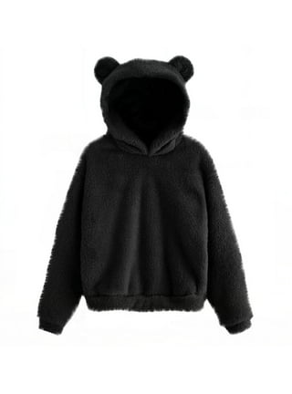 Fluffy jumper with ears sale
