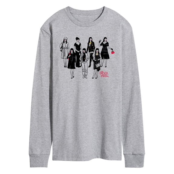 The Devil Wears Prada - Andy Fashion - Men's Long Sleeve Graphic T-shirt