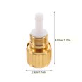 thumbnail image 2 of unbranded 2Ud Adaptador Para Manguera De En Aluminio Con Revestimiento De Dorado, 2 of 6