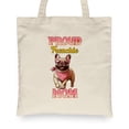 thumbnail image 2 of Proud French Bulldog Mom Happy Mother's Day with Love Canvas Tote Bag Dog Lover Gifts Reusable Shopping Grocery Bag - 02003, 2 of 5