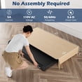 thumbnail image 3 of Goplus 2.5HP Under Desk Treadmill for Home and Office Remote Control LED Display Black, 3 of 10