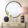 thumbnail image 2 of Jamie Young Co Winslow Modern Leather & Steel Table Lamp in Gray/White/Bronze, 2 of 5