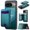 Blue, variant on JEEHOOD Case For Google Pixel 9 / Pixel 9 Pro, RFID Blocking, PU Leather,Compatible With MagSafe Detachable 2 In 1 Wallet With Built-in Push Card Holder,Kickstand Magnetic Protective Cover,Blue