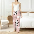 thumbnail image 6 of Lsque Panda Print Women's Pajama Pants, Lounge Pant - Comfortable Home Wear,Elastic Waistband, Stylish Design-Small, 6 of 9