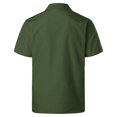 thumbnail image 3 of BOBOGOJP Chemise Homme Ajustée Manches Longues en Lin Coton, AG TG, 3 of 4