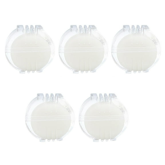 5 Pcs Thread Wax with Box Water-Soluble Wax Sewing Lubricator Embroidery Floss Wax for Preventing Cross Stitch Thread Knotting