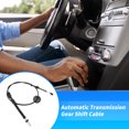 thumbnail image 3 of Unique Bargains No.25800701 Cable de Cambio de Marcha Automático para Chevrolet Colorado 2004-2008 para GMC Canyon 2004-2008 Pickup Conjunto de Palanca de Selector A/T No.15867641/15124555, 3 of 7