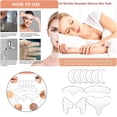 thumbnail image 1 of SDHJKSIN Silicone Sticker Forehead Sticker 11 Piece Face Sticker With Color Packaging Neck Sticker Chin Sticker Lift And Tighten Makeup, 1 of 6