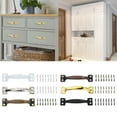 thumbnail image 2 of Necvior Pack Of 4 Iron Handles for Wood Fence Gates Metal Furniture Knob Home Hardware, 2 of 12