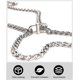 thumbnail image 4 of Hebillas de cadena de metal ajustables BRILLAR para correa de hombro 5 piezas colores, 4 of 4