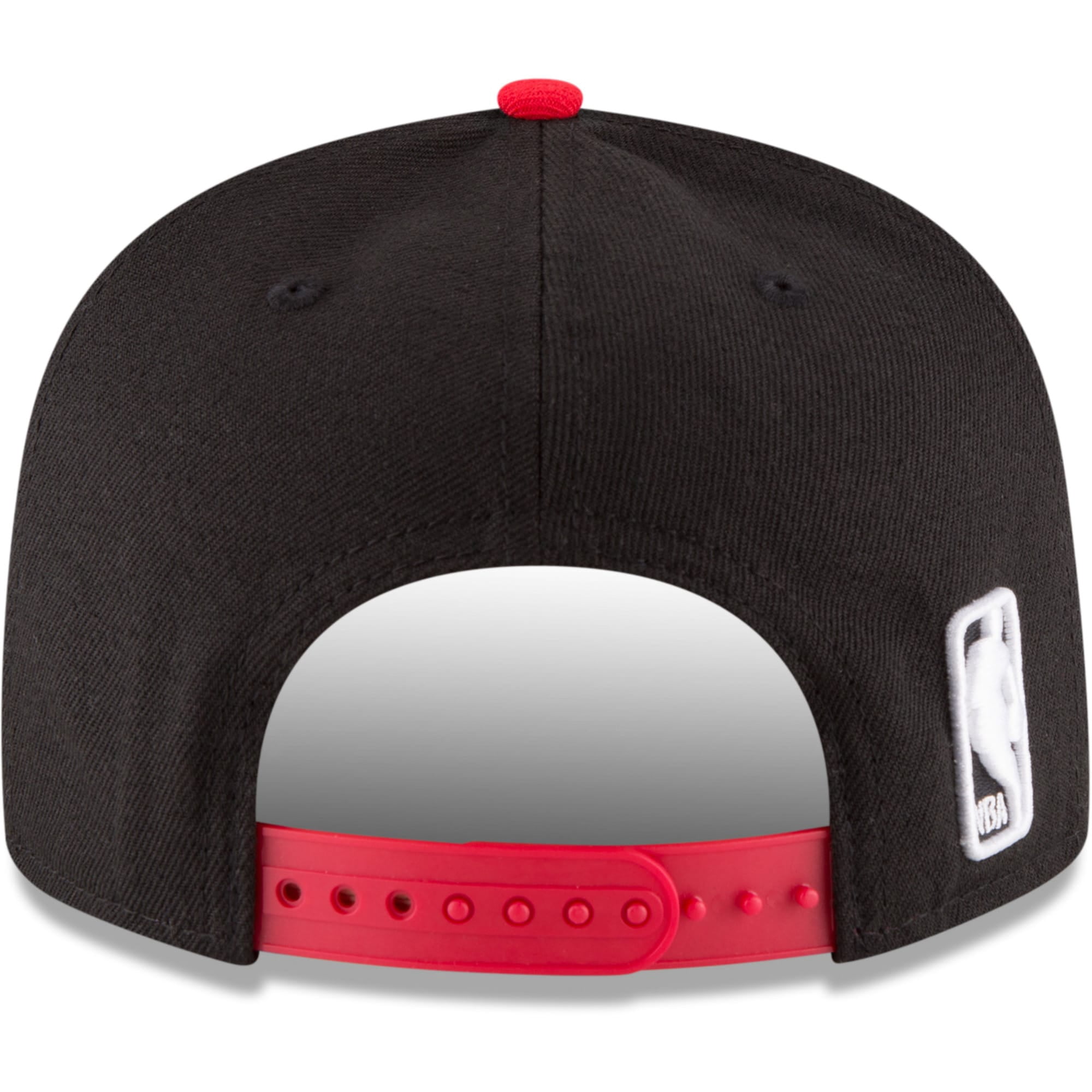Men's New Era Black/Red Chicago Bulls Two-Tone 9FIFTY Adjustable Hat