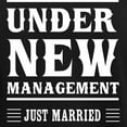 thumbnail image 3 of CafePress - Under New Management Just Married Pajamas - Women's Short Sleeve Print T-Shirt and Pants Dark Cotton Pajama Set, 3 of 7