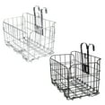thumbnail image 3 of Cheers.US Folding Rear Bike Basket Metal Mesh Fold-Up Detchable Front Bag Rear Hanging Bike Basket Bicycle Bag Cargo Rack for Mountain Bike Accessories Bike Frame Basket, 3 of 6
