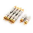 thumbnail image 1 of Unique Bargains Male RCA 3mm Jack Audio Video Cable Connectors Adapter 10pcs, 1 of 1