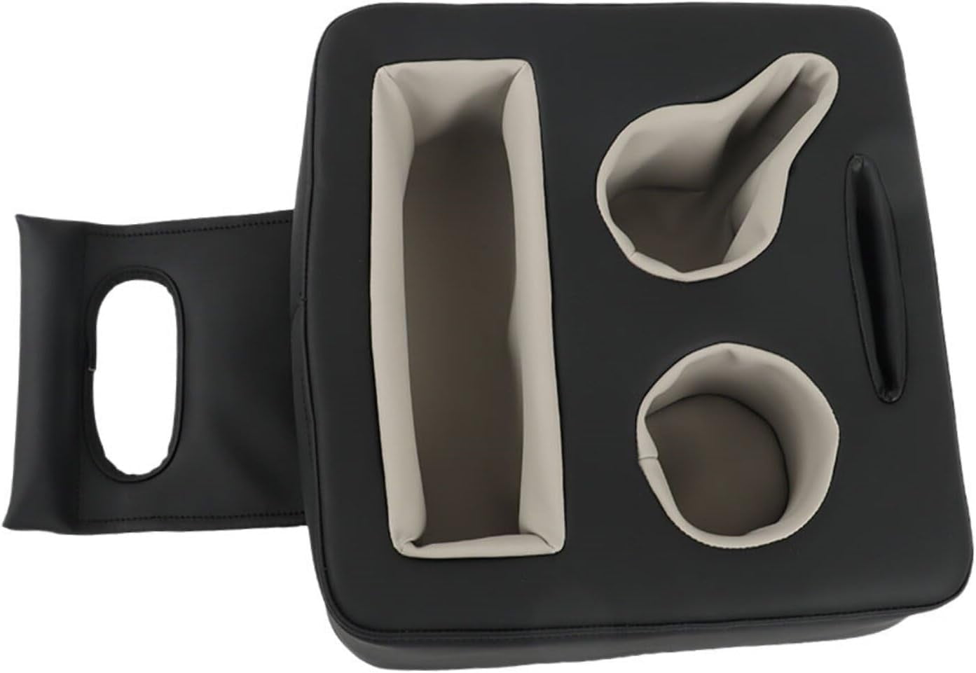waltyotur Black Portable Cup Holder for Car Backseat, Bed, Sofa, Yacht