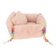 thumbnail image 4 of Hamaca con cadena para hámster, bonita y suave hamaca cálida de invierno con almohada pequeña para animales pequeños, color rosa loto M, 4 of 5