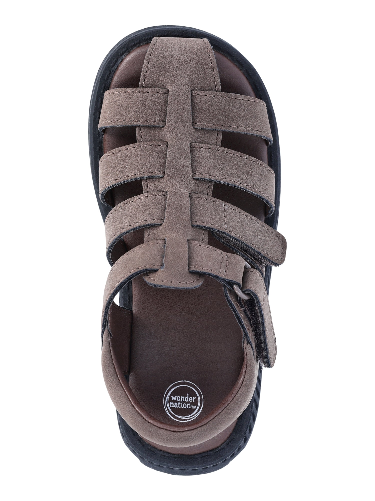 Wonder Nation Toddler, Little, and Big Boys Fisherman Sandals