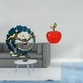 thumbnail image 2 of CarpNettore Figurine Craft Knick Knack Resin Statue Artwork Home Decoration Ceramic Fruit Sculpture for House Living Room Desk Bookshelf Cafe Study Room Holiday, 2 of 8