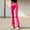 Hot Pink, variant on EQWLJWE Womens Crossover Flare Leggings High Waisted Casual Cute Stretchy Full Length Workout Elegant Yoga Pants