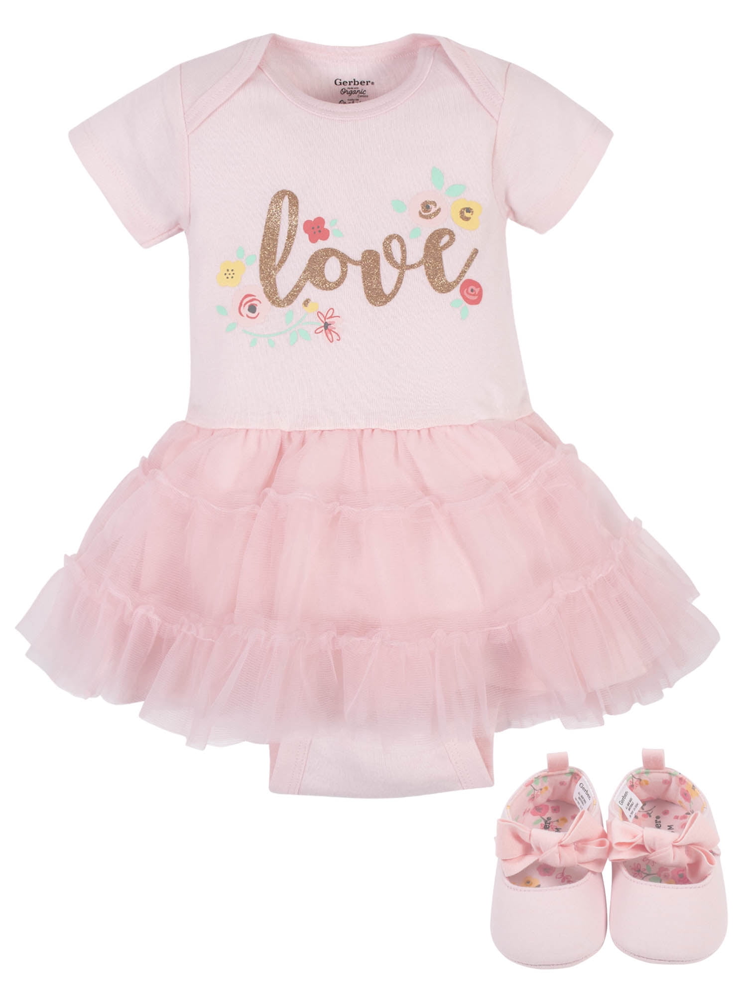 Flower Girls Super Soft Tights Black Cream White Baby Pink Love Heart Design thi 