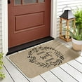 thumbnail image 6 of CounterArt "Home Sweet Home" Natural Linen Look Decorative Indoor/Outdoor Floor Mat 29.5" by 17.75", 6 of 7