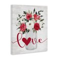 thumbnail image 4 of Stupell Industries Red Love Bouquet Botanical & Floral Painting Gallery Wrapped Canvas Art Print Wall Art, 24 x 30, 4 of 8