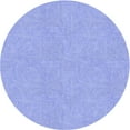 thumbnail image 1 of Ahgly Company Machine Washable Indoor Round Transitional Sky Blue Area Rugs, 8' Round, 1 of 7