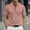 Pink, variant on BRGZLK Men's Short Sleeve Waffle Texture Shirt Slim Fit Summer Button Stand Collar Casual Business Golf T-Shirts Work Tops