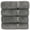 Gray-4-Piece Bath Towels, variant on 6 Piece Towel Set Wedgewood Cotton Bathroom Towel Set