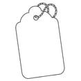 thumbnail image 3 of MACO White Strung Merchandise Tags, #0 - 3/8 x 13/16 Inches, 1000 Per Box (12-214), 3 of 3